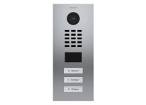 DoorBird IP Video Door Station D2103V, Flush-mounted - 3 Call Buttons STAINLESS STEEL (V2A)